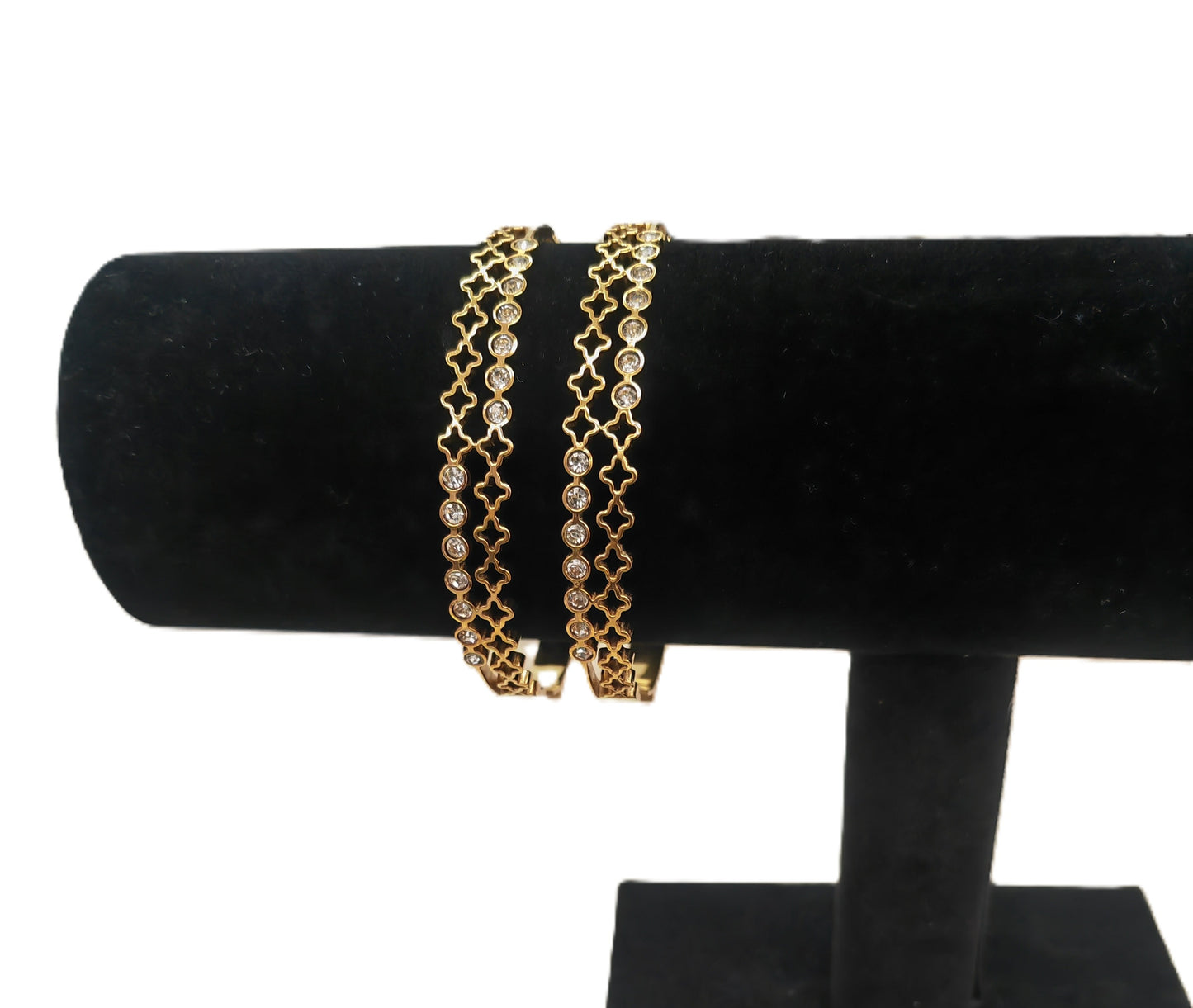 Gold-Tone Statement Bangle
